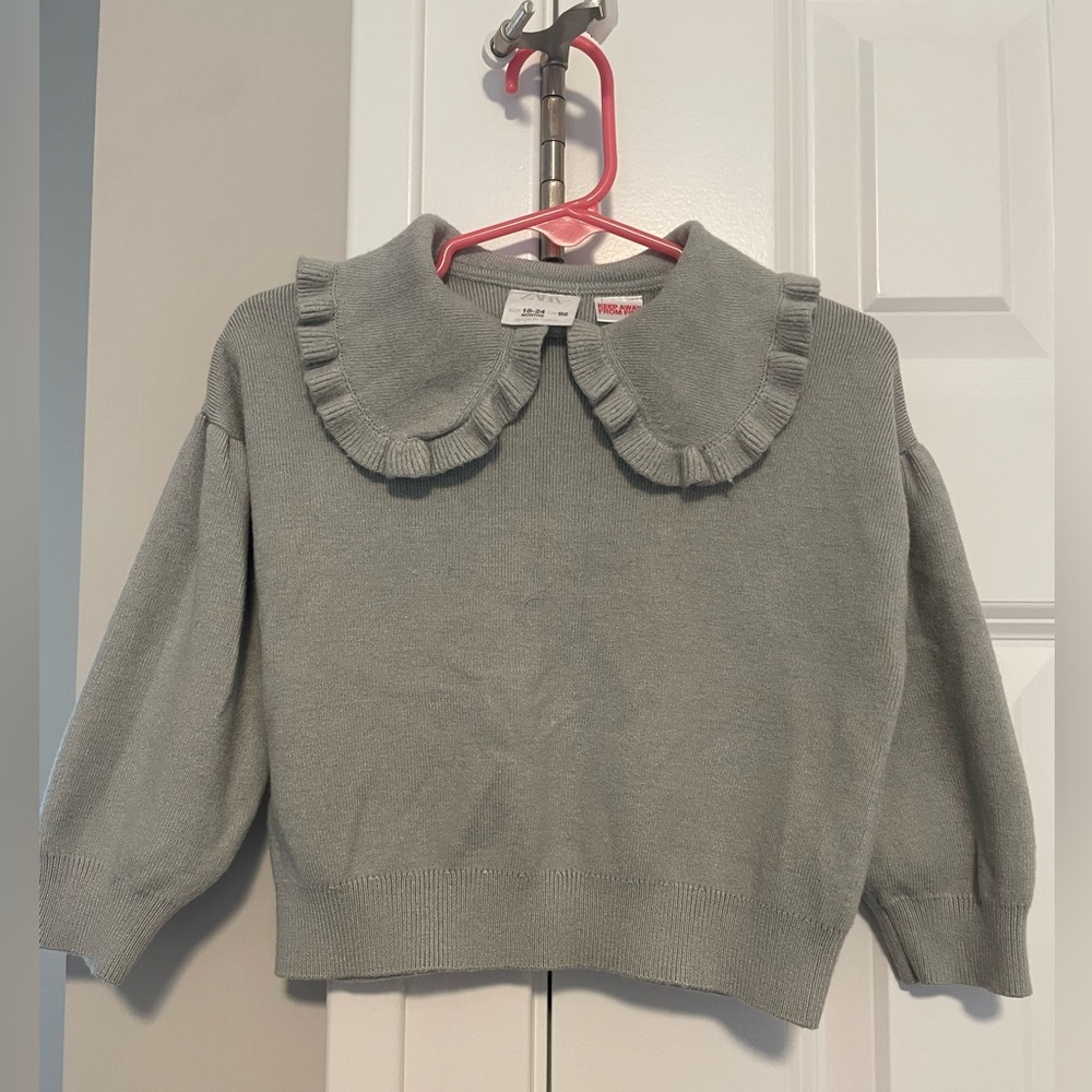 Zara 18-24 month toddler girl sweater used once